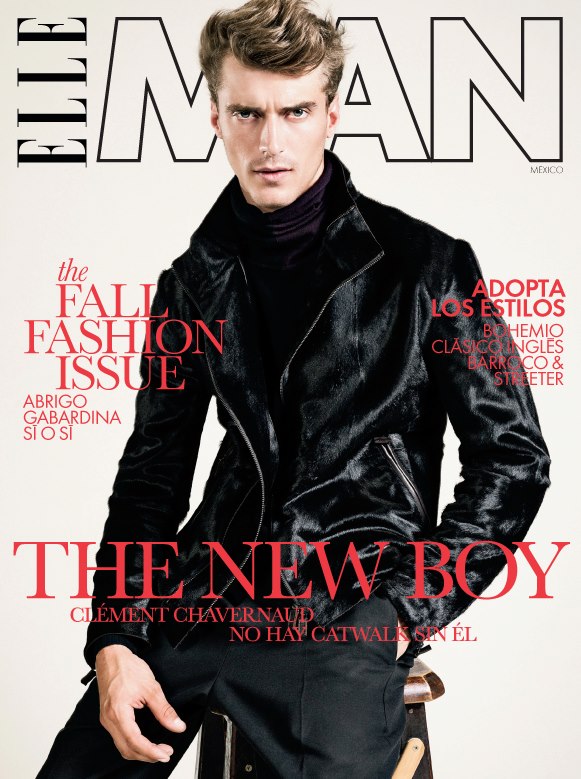Clément Chabernaud Covers the November Issue of Elle Man Mexico