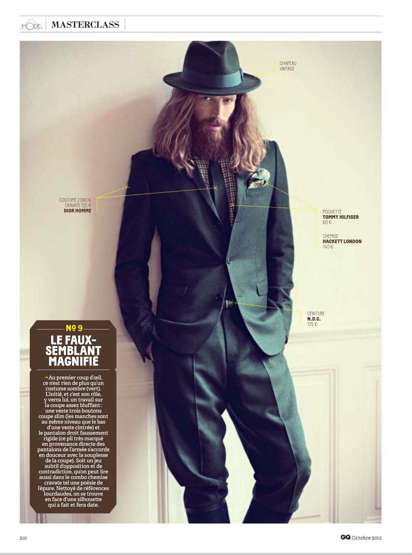 Johnny Harrington is in a Rustic Mood for French GQ