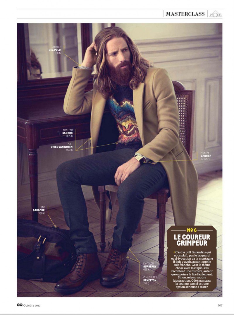 Johnny Harrington is in a Rustic Mood for French GQ – The Fashionisto