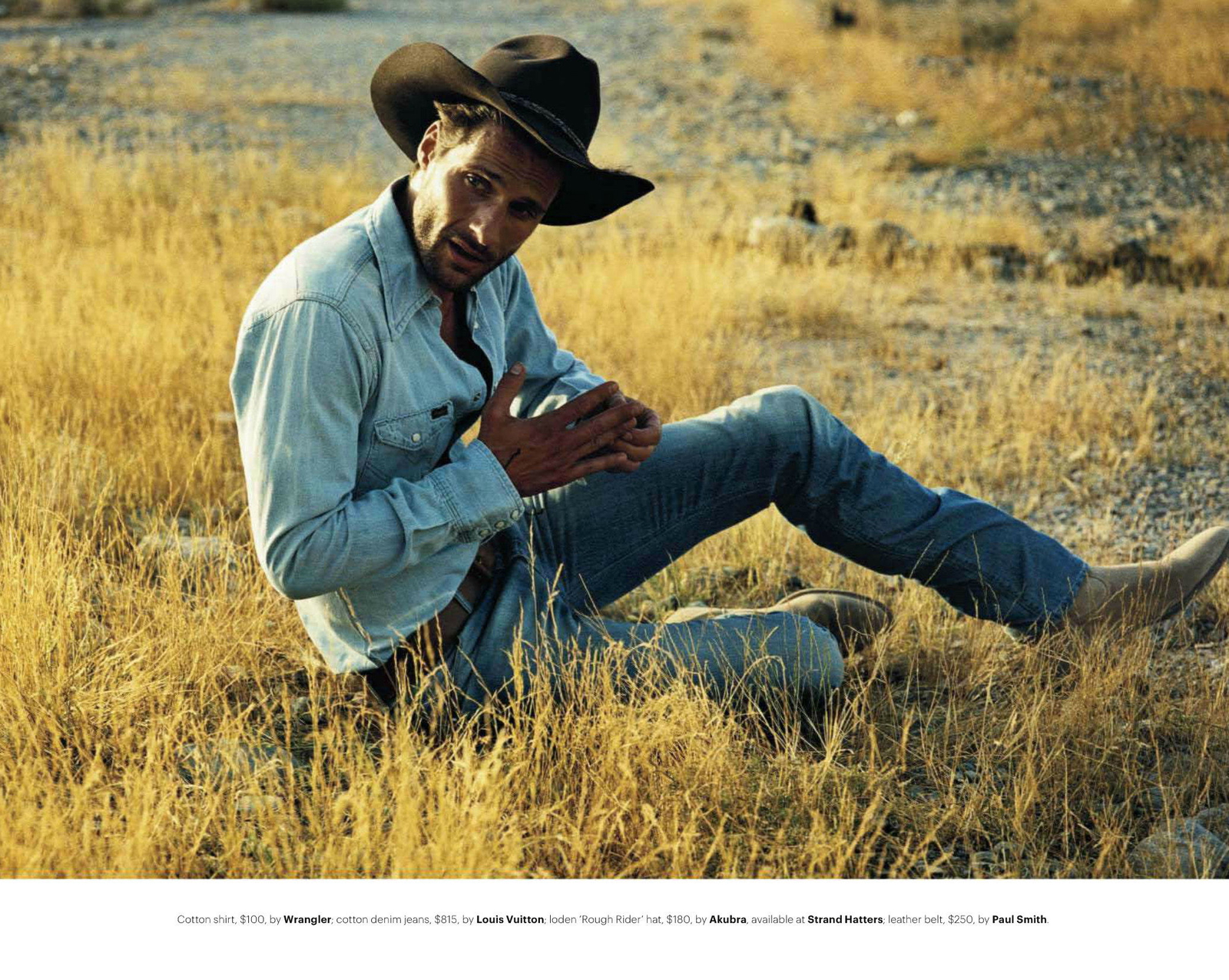 Tommy Dunn Channels His Inner Cowboy for GQ Australia