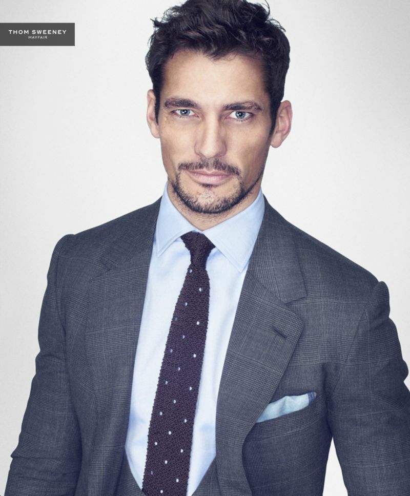 David Gandy is a Man with Style for Thom Sweeney – The Fashionisto