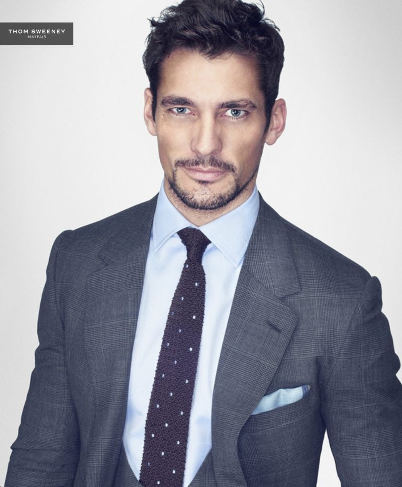 David Gandy is a Man with Style for Thom Sweeney