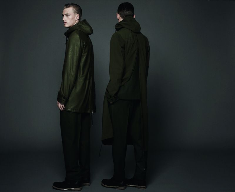 Victor Nylander & Janis Ancens Sport the Parka for Dior Homme Les ...