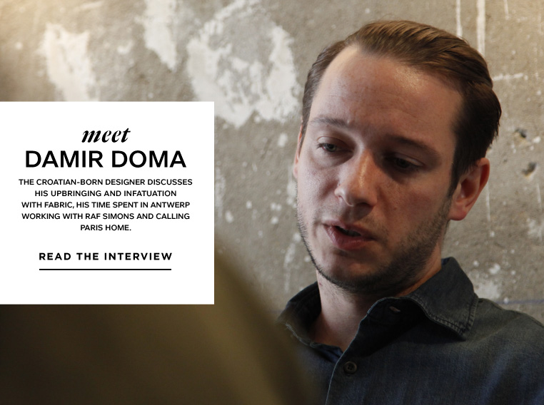 Must-Read | SSENSE Interviews Damir Doma