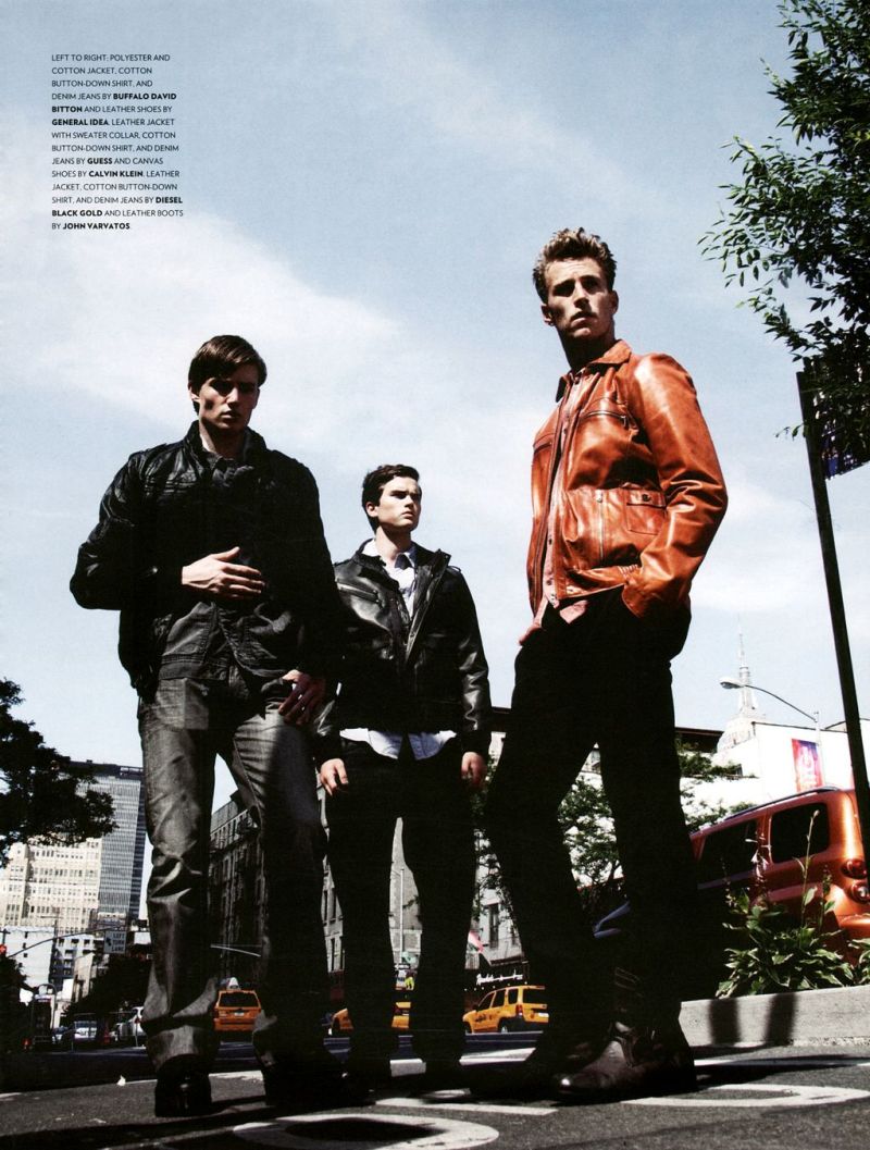 Jules Hamilton, Chris Moore, Rodrigo Calazans & Luke Lysdahl are Boys for Flaunt