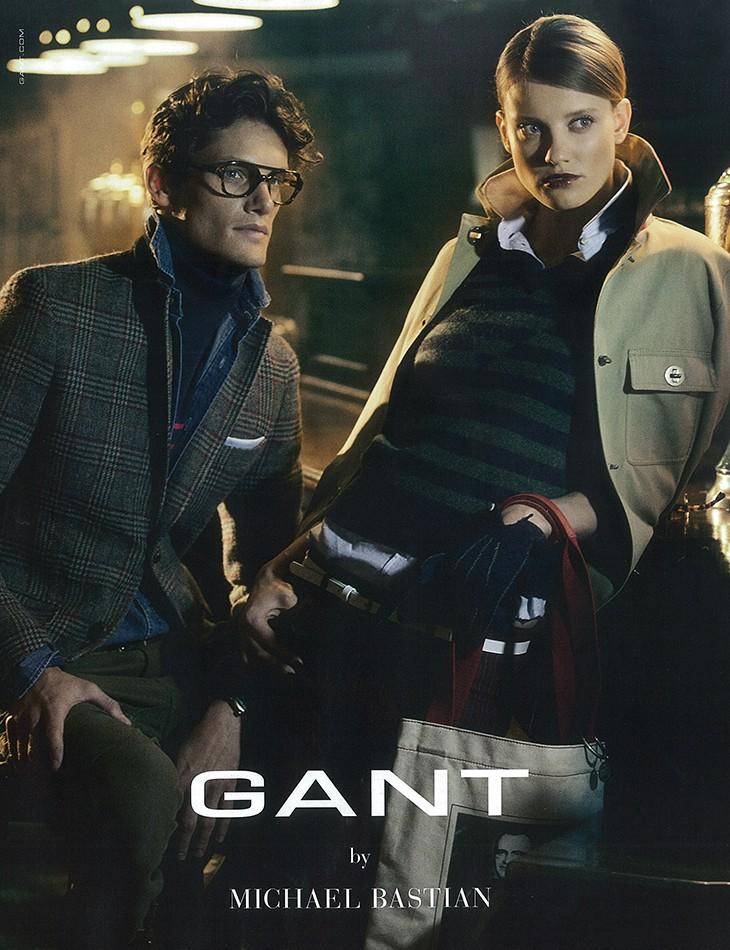 A Layered Danny Beauchamp Fronts Gant by Michael Bastian Fall/Winter 2012 Campaign