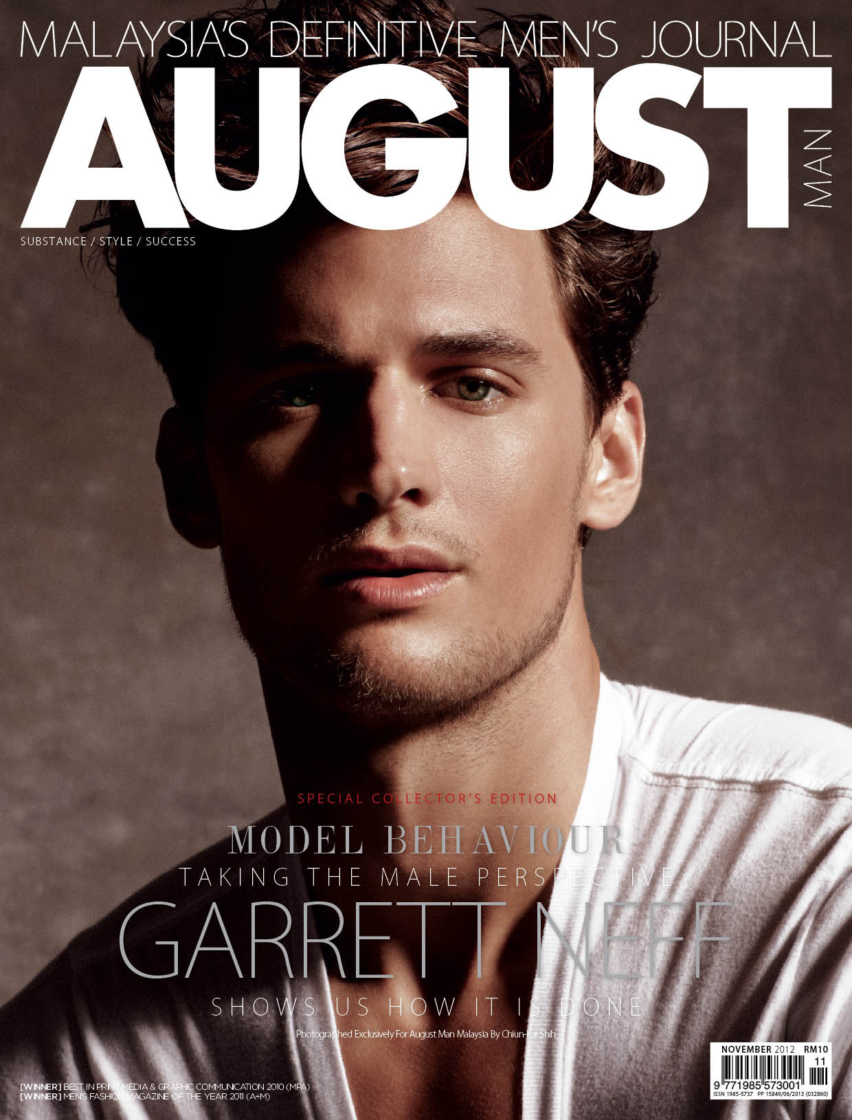 Garrett Neff, Alex Lundqvist & Zhao Lei Cover August Man Malaysia’s iPad Covers