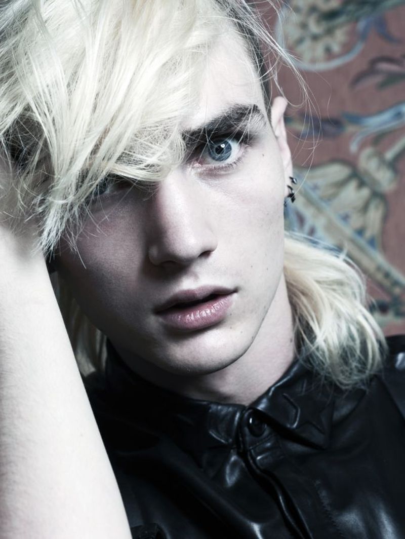 Hedi Slimane Shoots Gryphon O’Shea for Vogue Hommes Japan