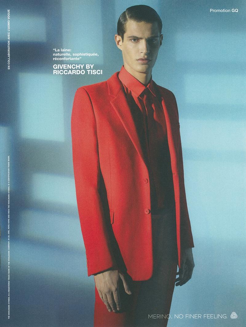 Mattia Regonaschi is Dressed in Wool for GQ Style France