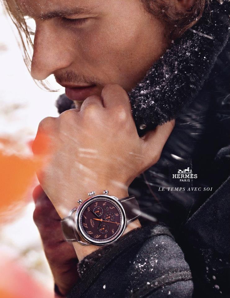 Wouter Peelen Takes His Time for Hermès’ Fall/Winter 2012 Watches Campaign