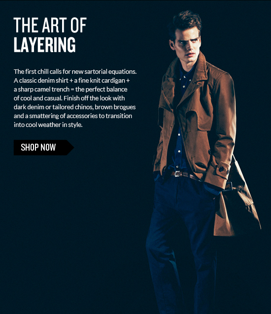 Incoming | The Corner Explores the Art of Layering