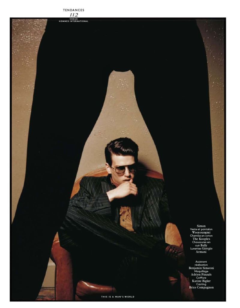 Sam Webb, Henrik Fallenius & Simon Van Meervenne Join the Old Boy's Club for Vogue Hommes International Sam Webb, Henrik Fallenius & Simon Van Meervenne Join the Old Boy's Club for Vogue Hommes International