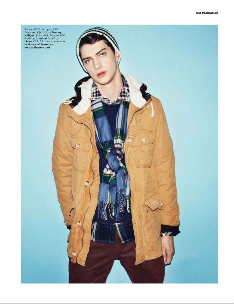 Matthew Bell is Thinking Color for British GQ