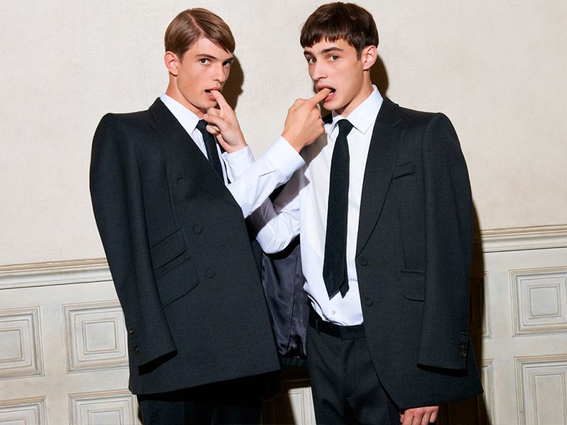 Adrien Sahores & Guerrino Santulliana are a Cheeky Pair for MVIO Fall/Winter 2012 Campaign