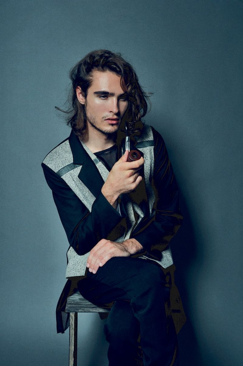 Alexander Habesland Captures Nick Billings in Garments from Jose Isaías