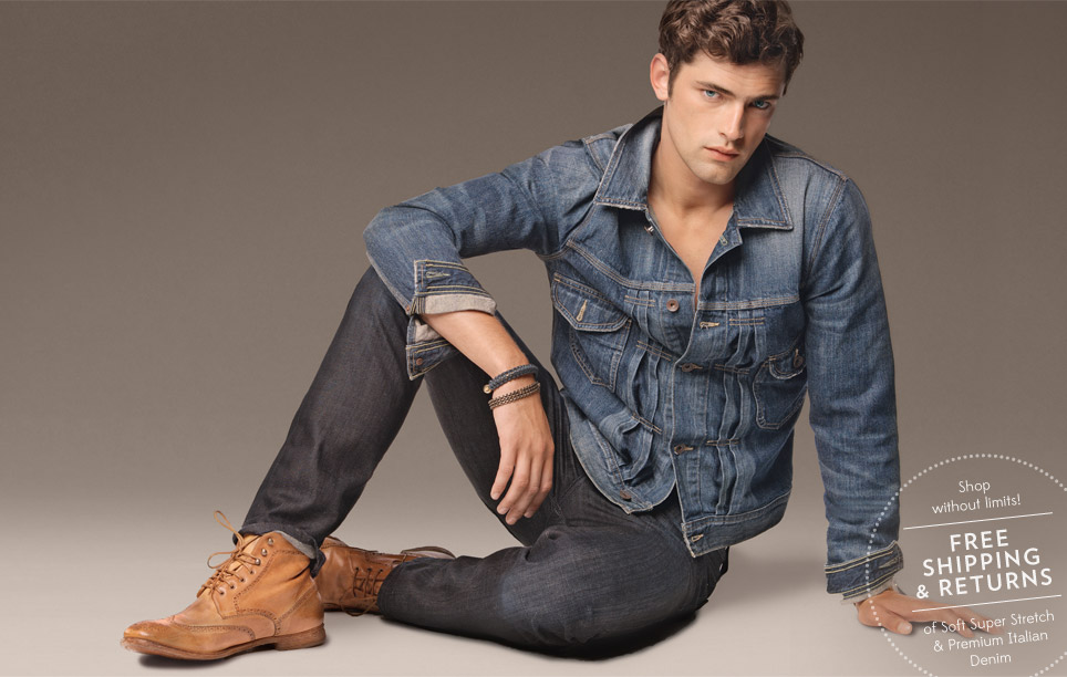 A Relaxed Sean O’Pry Fronts Lucky Brand’s Holiday 2012 Campaign