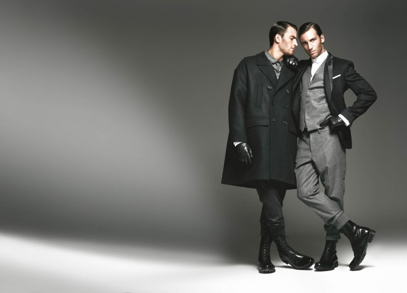 Jonathan & Kevin Sampaio Sport the Fall/Winter 2012 Collections for Simons’ Latest Campaign