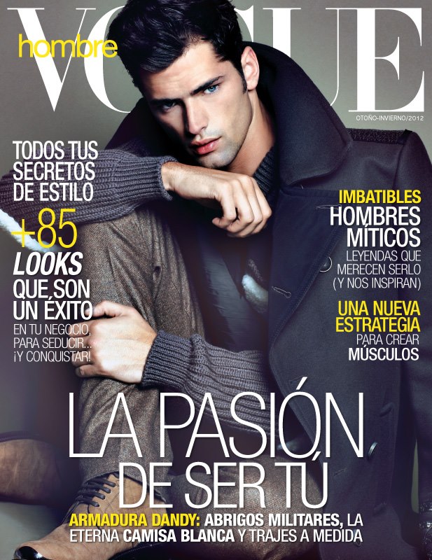 Sean O’Pry Mesmerizes on the Fall/Winter 2012 Cover of Vogue Hombre