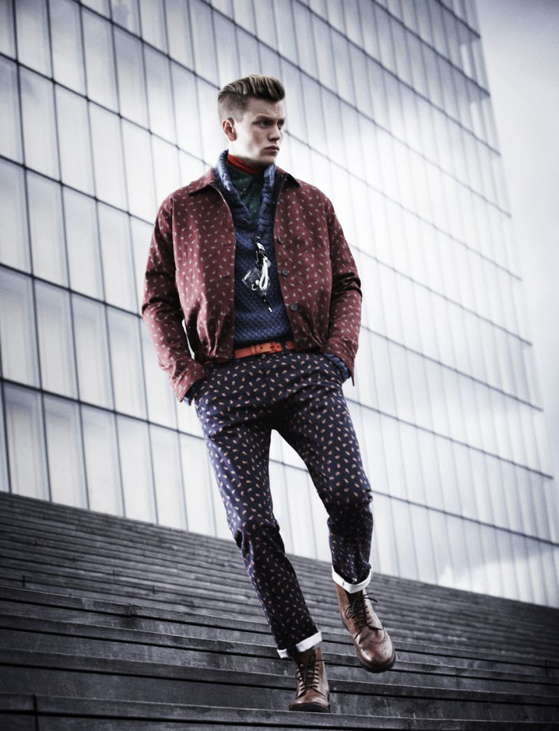 Sid Ellisdon Masters the Subtle Print for L’Express Styles