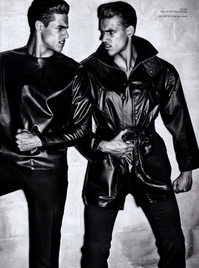 Jordan & Zac Stenmark are ‘Naughty’ for Chinese GQ