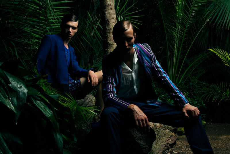 Benedikt Angerer & Martin Beranek are Jungle-Bound for Tim Labenda Spring/Summer 2013