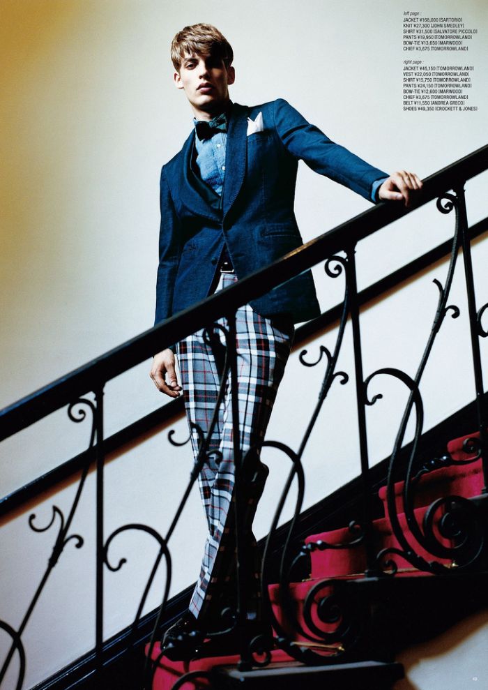 Baptiste Radufe & Lowell Tautchin Go Editorial for Tomorrowland Fall/Winter 2012