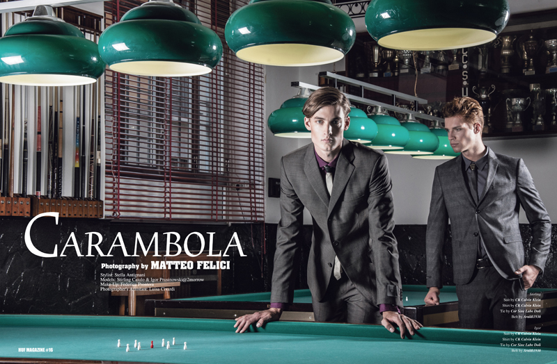 Stirling Caiulo & Igor Prusinowski for HUF Magazine