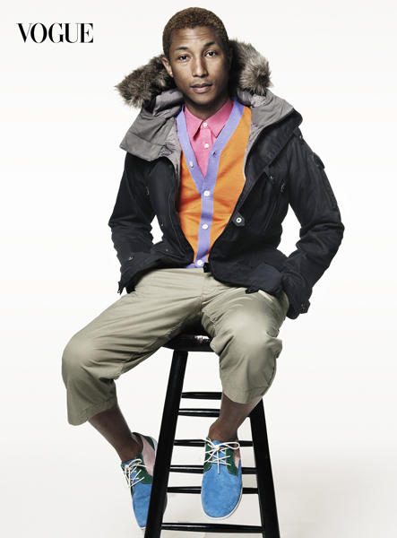Pharrell for American Vogue