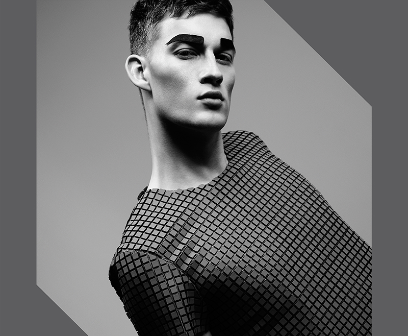 Bastian Thiery in ‘All Tied’ by Anna Montesi & Mattia Mirandola for Fashionisto Exclusive