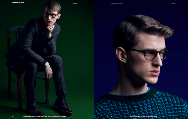 Adam Merks Gets Lost in Thought for Sleek Magazine