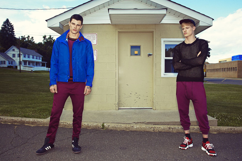 Christopher Wetmore, Richie Cotterell & Alexis Saint Denis for Highland Spring/Summer 2013
