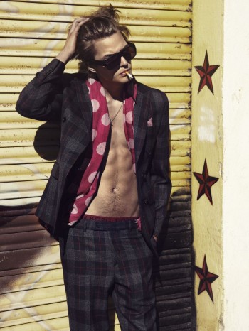Linus Gustin in 'Aventura Lúdica' by Greg Swales for Fashionisto ...