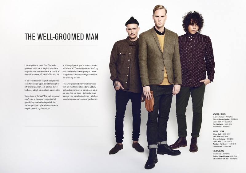 S.TValentin TheWellGroomedMan AW122