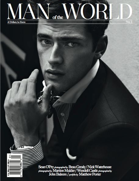 Sean O’Pry Has a Formal Attitude for Man of the World #1