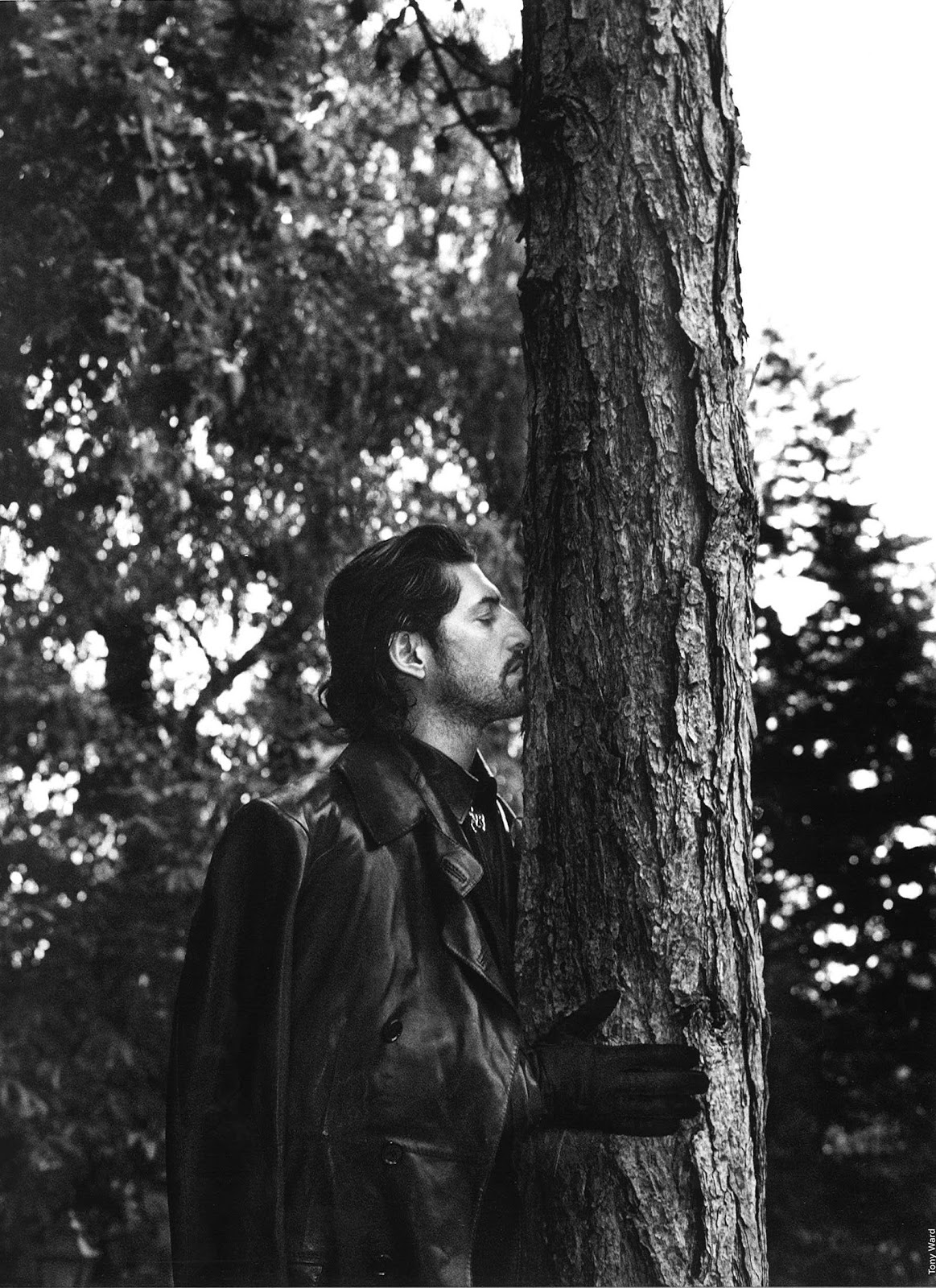 Tony Ward Exudes a Dark Edge for Antidote Magazine