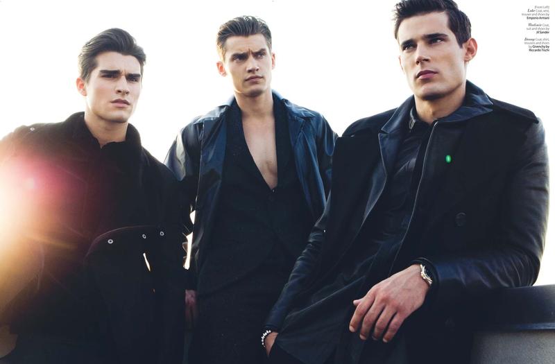 Vladimir Ivanov, Danny Schwarz & Luke Armitage Live the American Dream for August Man Malaysia