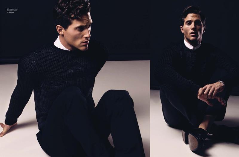 Ollie Edwards Looks Sharp in Black Styles for August Man Malaysia