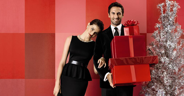 Andrew Cooper & Josh Wald are in a Festive Mood for Banana Republic's Holiday 2012 Campaign