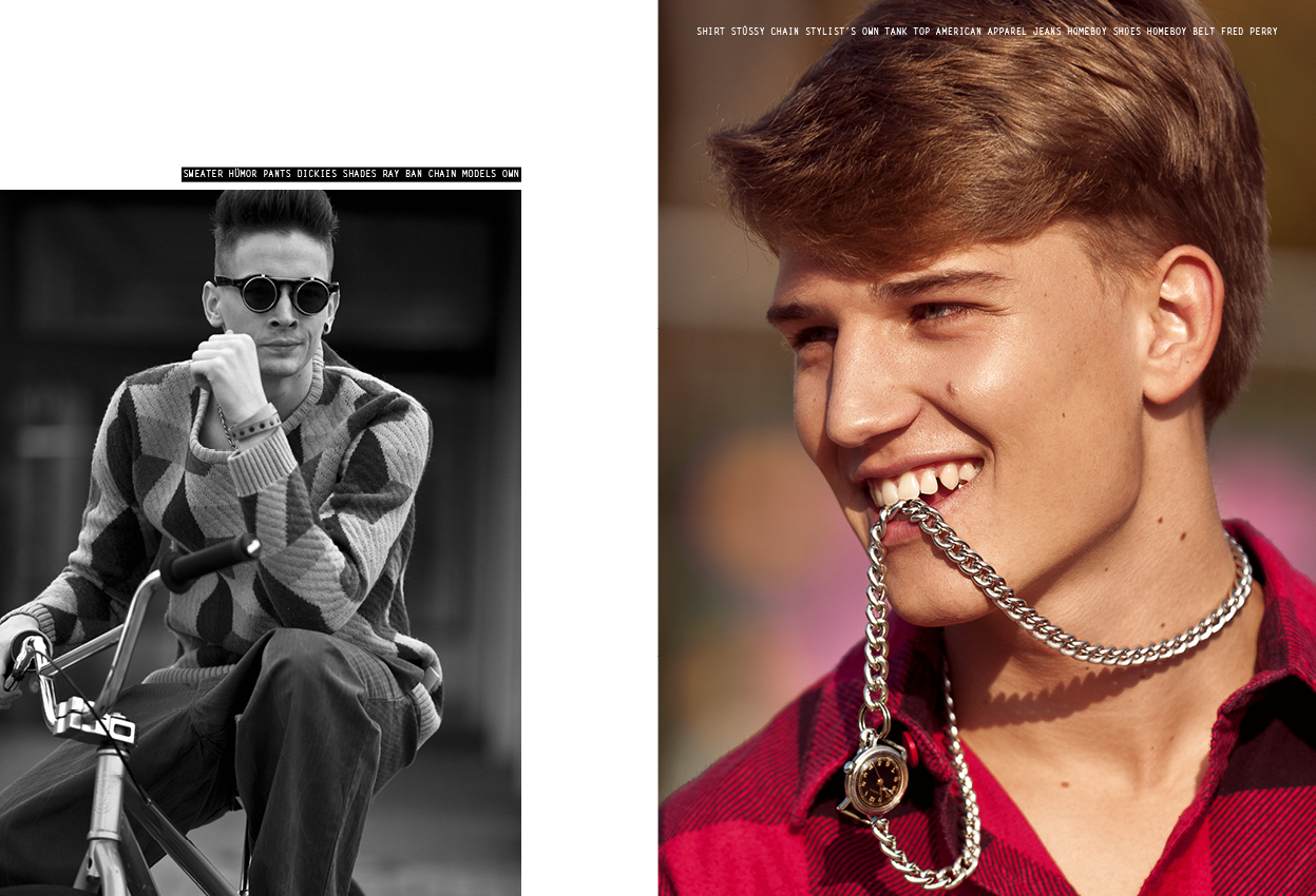 Tronje & Lennard in ‘Teen Player’ by Ben Lamberty for Fashionisto Exclusive