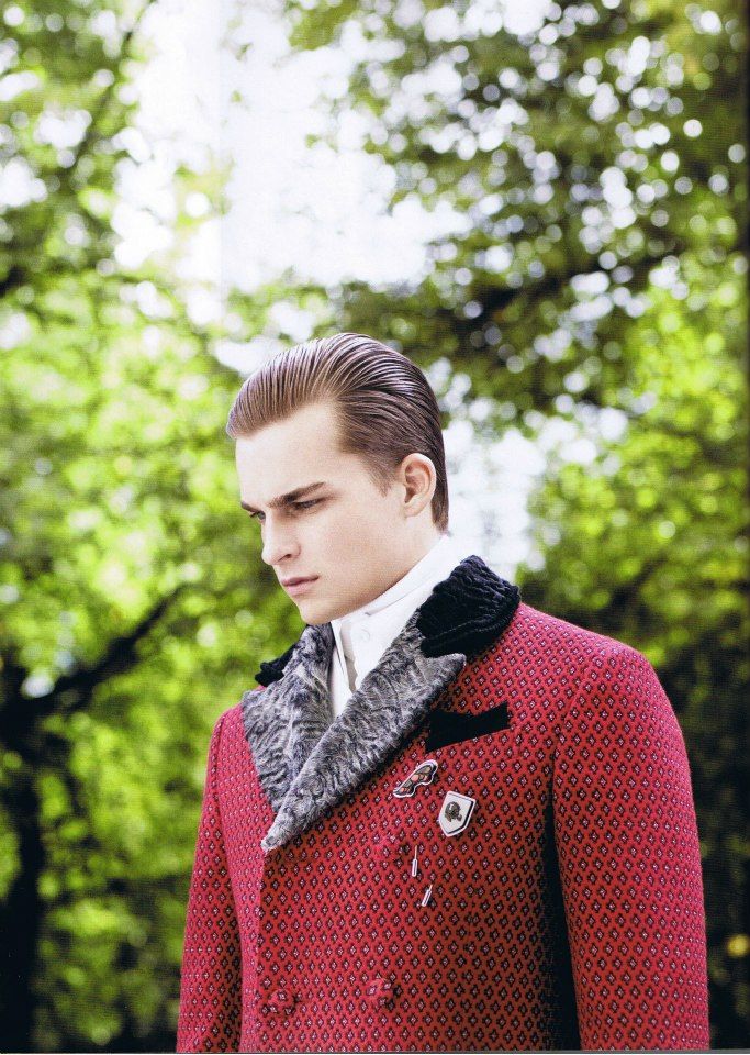 Thorben Gartner Embraces a Dandyish Attitude for L’Officiel Hommes Germany