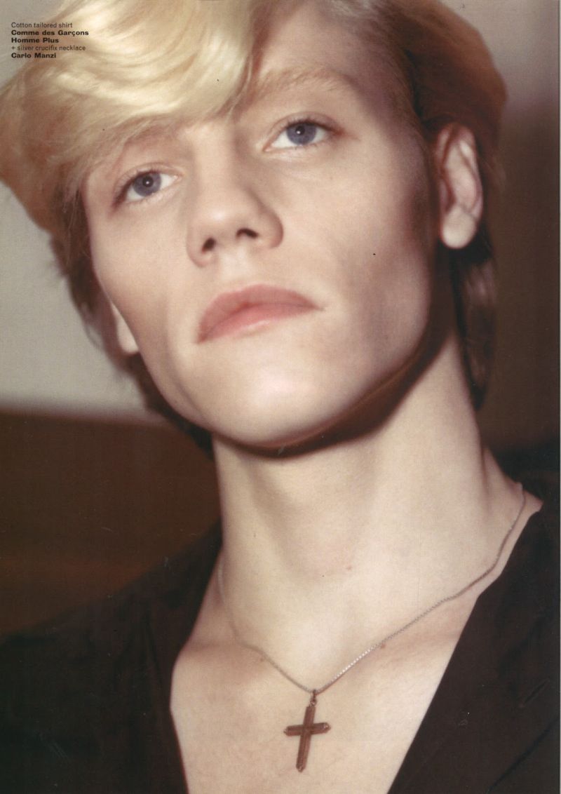 Duncan Pyke as David Bowie for Arena Homme+