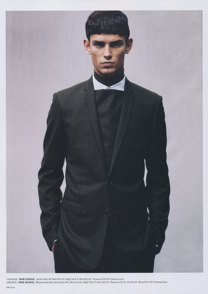 A Dior Homme Clad Arthur Gosse Graces HUgE #95