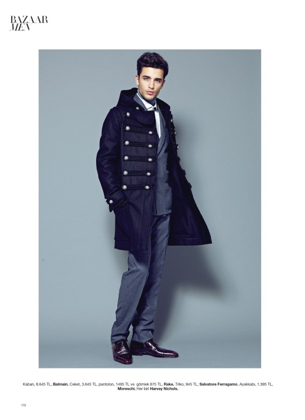 Alvaro Casavechia & Daniel Miranda are Dressed to Impress in Harper's Bazaar Turkey Men