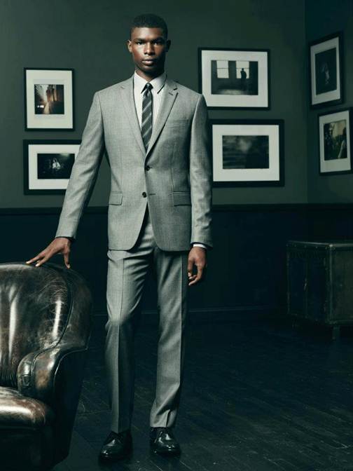 Salieu Jalloh Dons Fall/Winter 2012 Suiting for John Varvatos – The ...