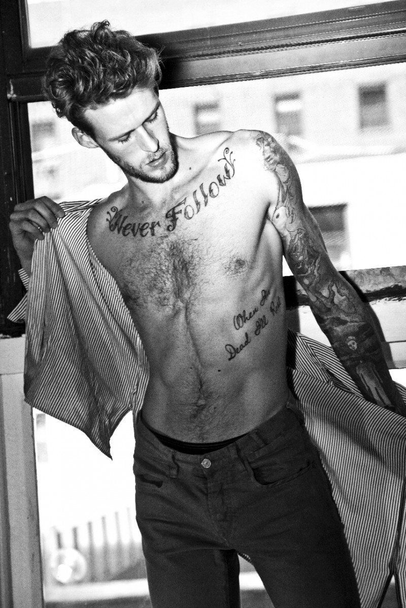 Male Models with Tattoos | Page 4 | The Fashionisto