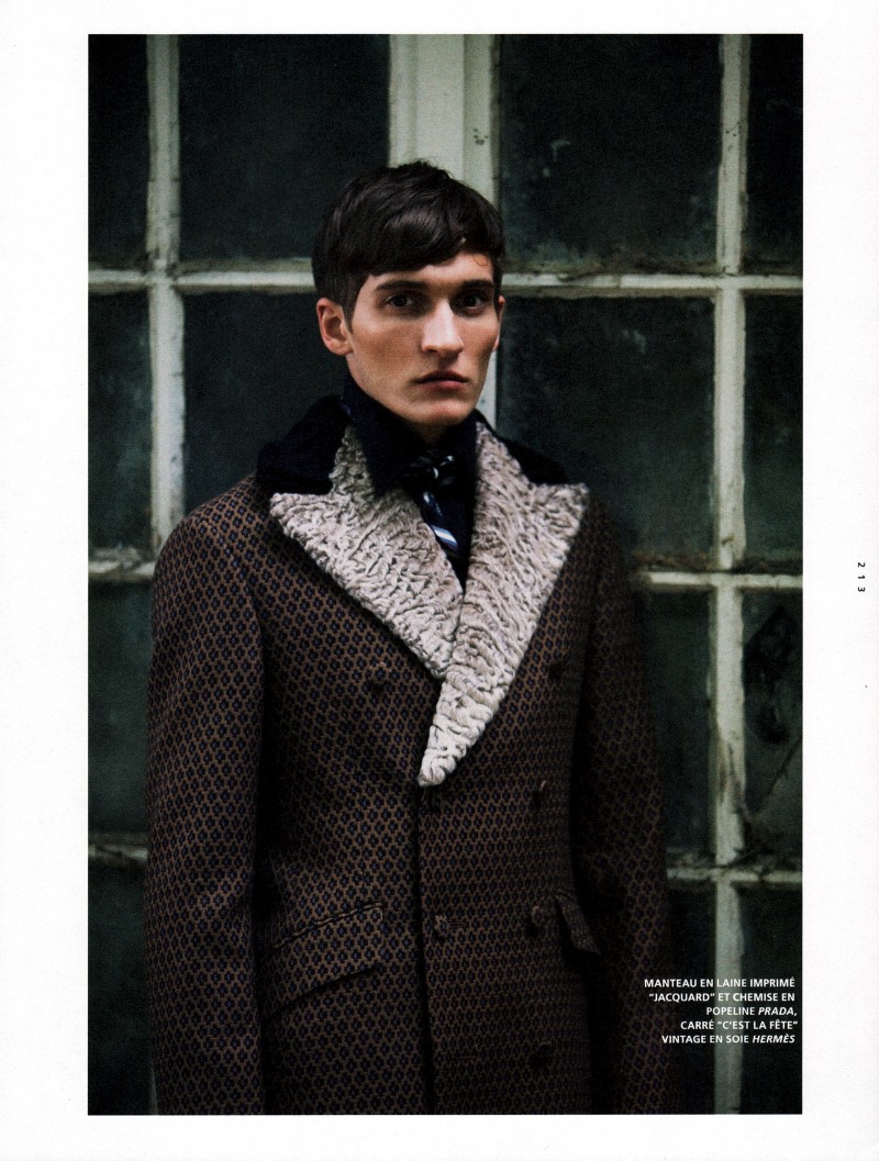 Matvey Lykov Dons Sophisticated Styles for L'Officiel Hommes – The ...