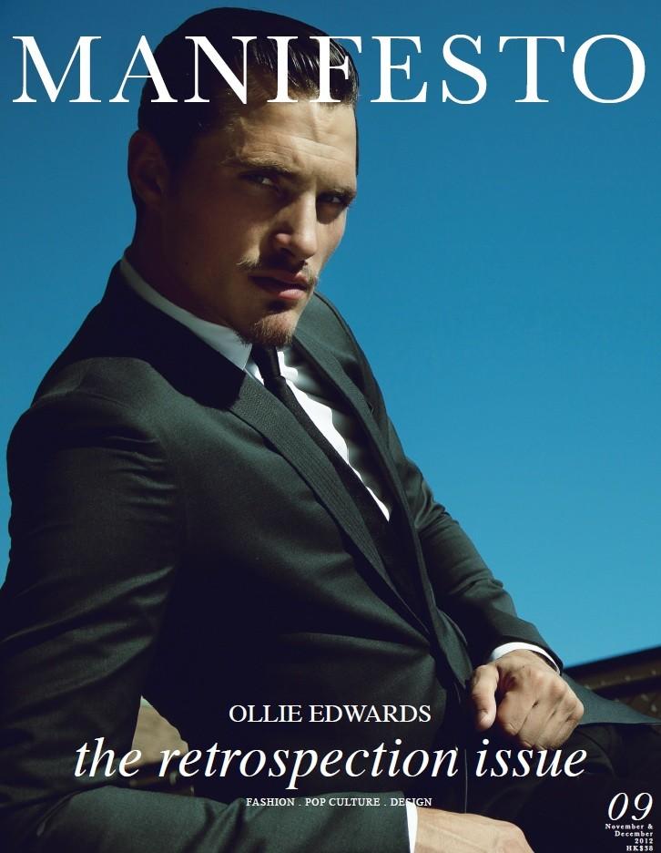 Ollie Edwards Graces with Elegance Manifesto’s November 2012 Cover