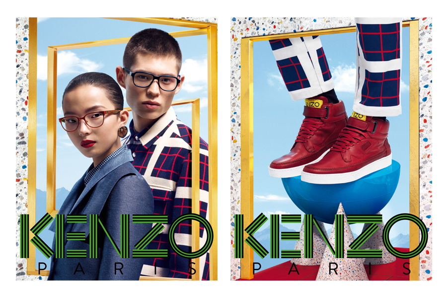 Simon Sabbah for Kenzo Fall/Winter 2012 Accessories Campaign
