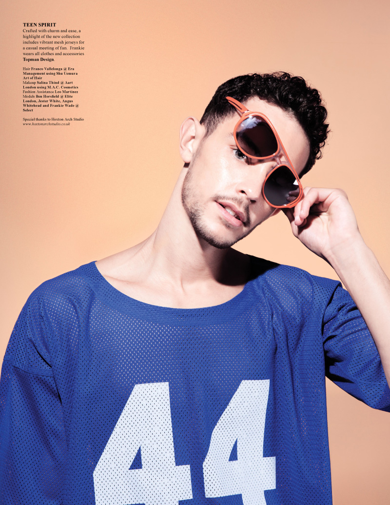 Ben Horsfield, Jester White, Angus Whitehead & Frankie Wade in Topman Design Spring/Summer 2013 for Fashionisto #5