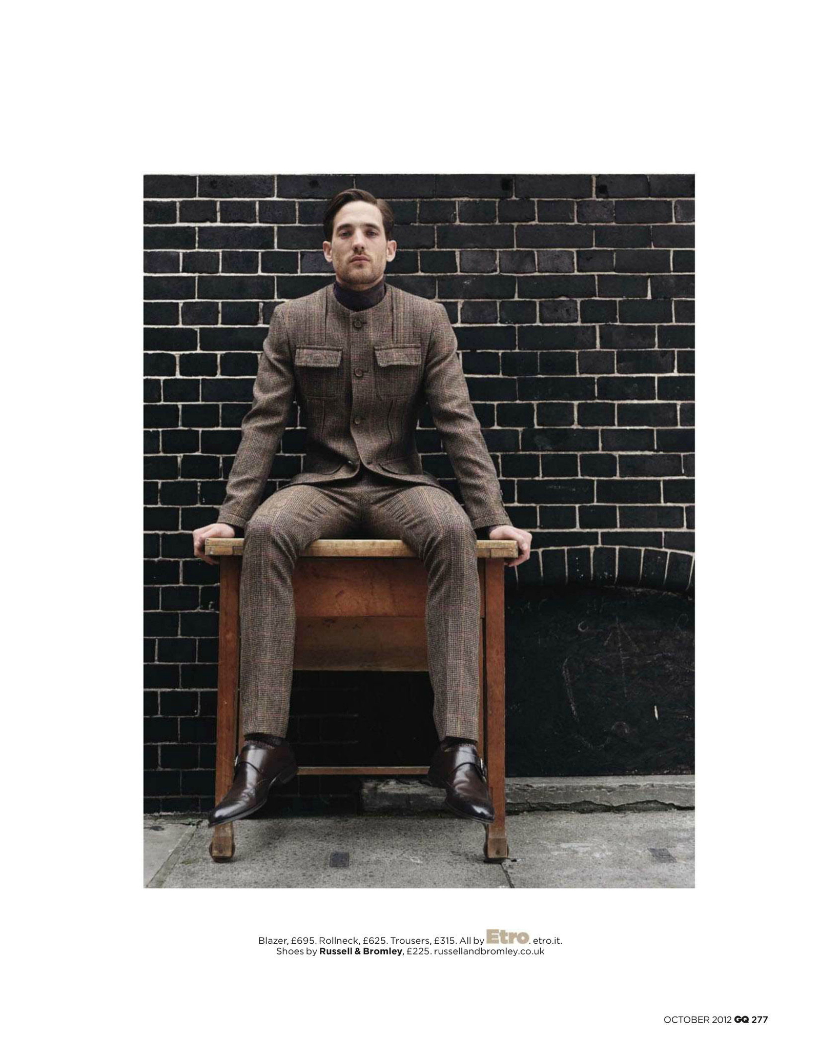 Max Rogers & Jack Guinness Showcase Tweed Looks for British GQ
